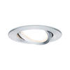DECKENLEUCHTE 8,4 cm  - Alufarben, Basics, Metall (8,4cm) - Paulmann