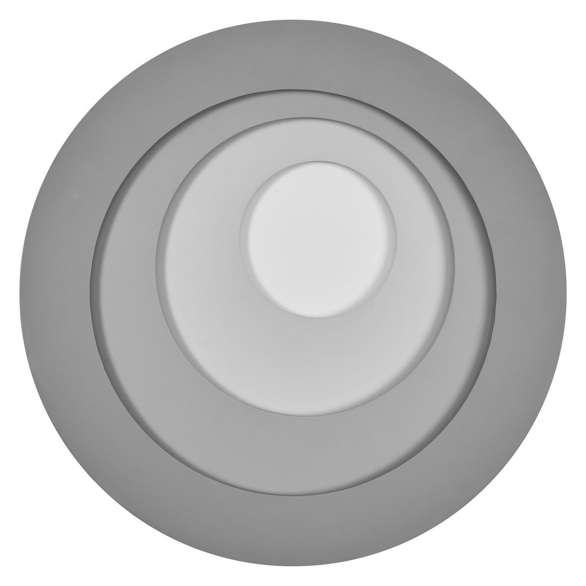 LED-DECKENLEUCHTE Orbis Spiral 36,5/5,6 cm   - Grau, Design, Kunststoff/Metall (36,5/5,6cm) - Osram