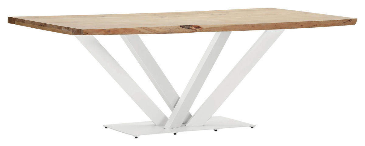 PLOČA STOLA  boja akacije   - boja akacije, Dizajnerski, drvo (220/100/50cm) - Landscape