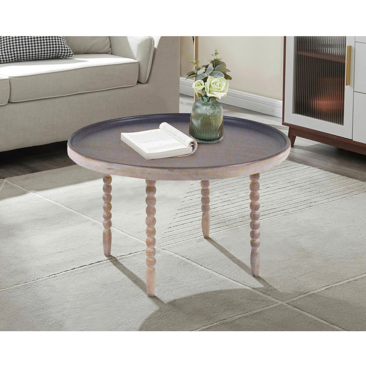 COUCHTISCH in Holz 60/60/35 cm  - Naturfarben, Design, Holz (60/60/35cm) - MID.YOU