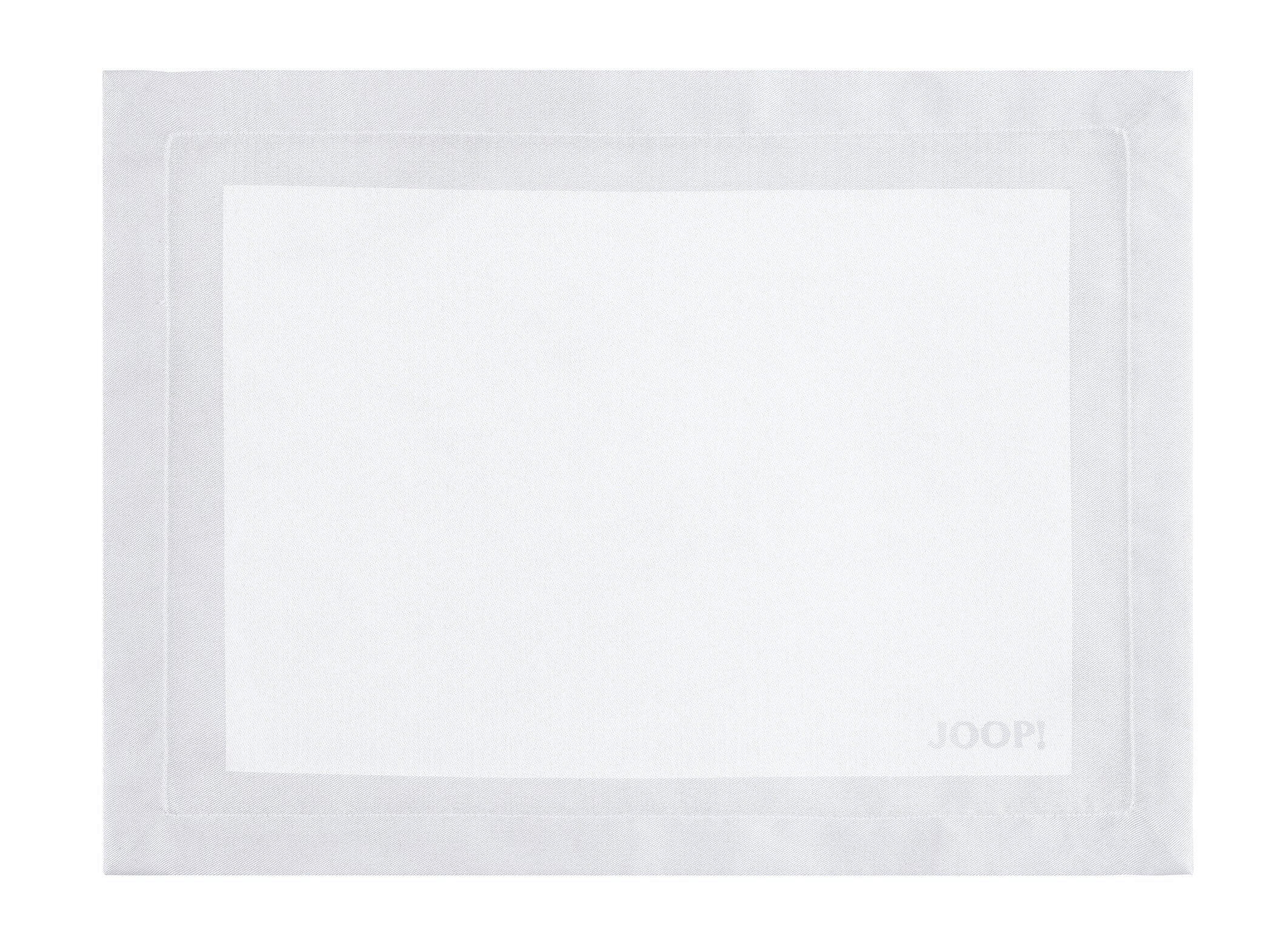 TISCHSET 2ER-SET Signature Textil Weiß 36/48 cm  - Weiß, Design, Textil (36/48cm) - Joop!