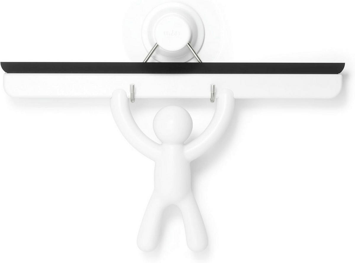 BRISAČ ZA TUŠ KABINU - bela, Konvencionalno, plastika (27/5cm)