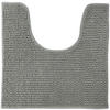 KOUPELNOVÁ PŘEDLOŽKA, 50/50 cm - antracitová, Basics, textil/plast (50/50cm) - Esposa