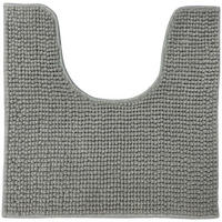 KOUPELNOVÁ PŘEDLOŽKA, 50/50 cm - antracitová, Basics, textil/plast (50/50cm) - Esposa