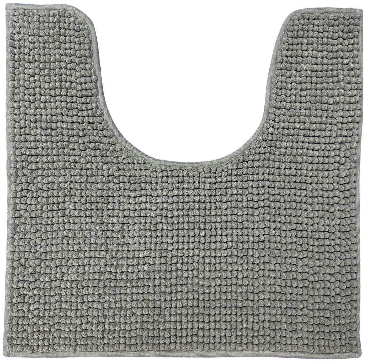 KOUPELNOVÁ PŘEDLOŽKA, 50/50 cm - antracitová, Basics, textil/plast (50/50cm) - Esposa