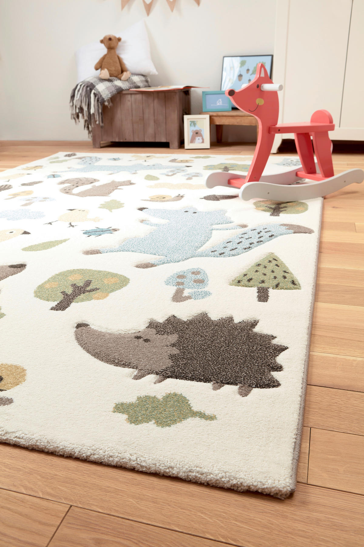 KINDERTEPPICH 80/150 cm Sigikid Forest Tier  - Multicolor, Trend, Textil (80/150cm) - Sigikid