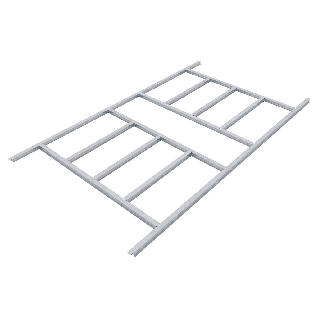 Fundamentrahmen Für Lübeck 86 224x181cm, Stahl, Wetterfest