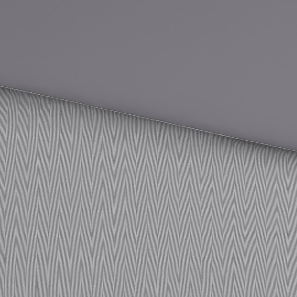 WENDEBETTWÄSCHE 140/200 cm  - Anthrazit, Textil (140/200cm) - Dieter Knoll