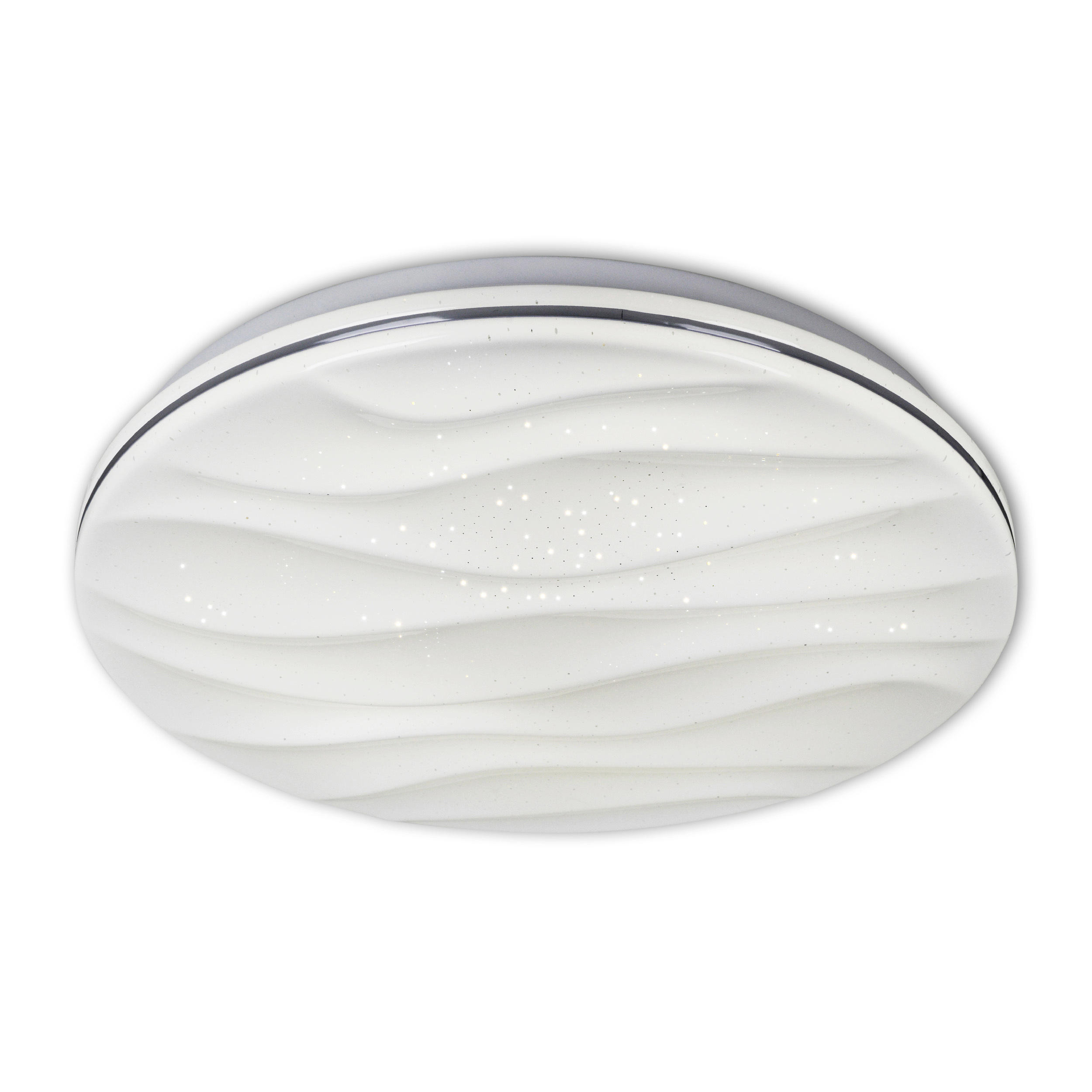 LED-DECKENLEUCHTE 38/6 cm    - Weiß, Basics, Kunststoff/Metall (38/6cm) - Näve
