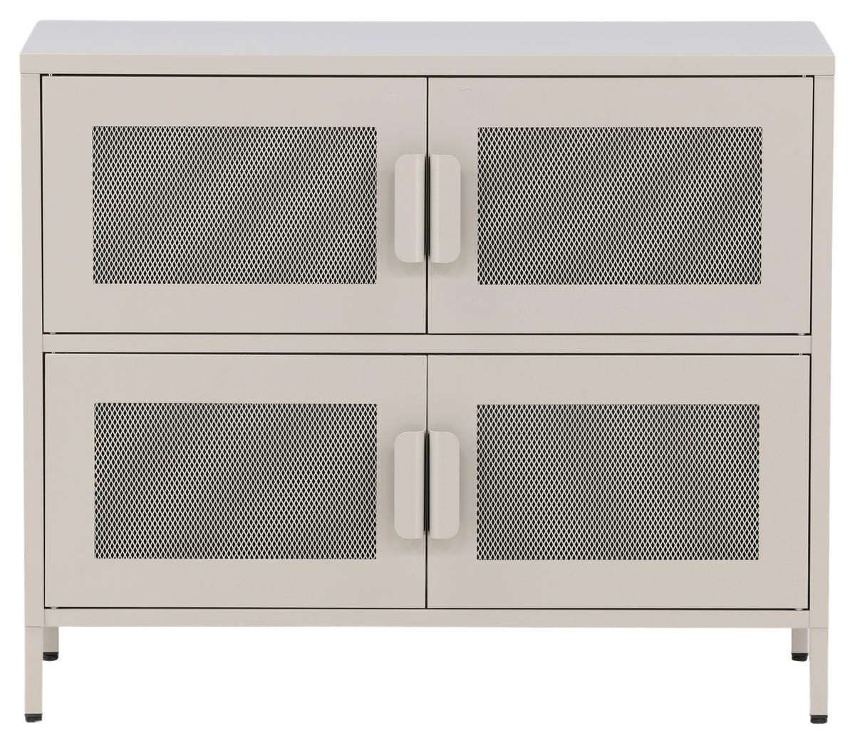 SIDEBOARD  in 90/75/40 cm  - Beige, Design, Metall (90/75/40cm) - Livetastic