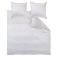 POSTELJNINA GRACEFUL 200/200 cm damast bela, rjavosiva  - rjavosiva/bela, Konvencionalno, tekstil (200/200cm) - Curt Bauer