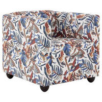 SESSEL Mikrofaser Multicolor    - Multicolor/Schwarz, Design, Holz/Textil (72/71/75cm) - LOOKS by W.Joop