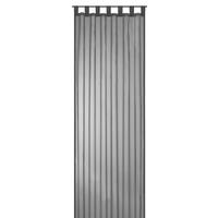 SCHLAUFENSCHAL  transparent   140/300 cm 2 Stück  - Grau, Basics, Textil (140/300cm)
