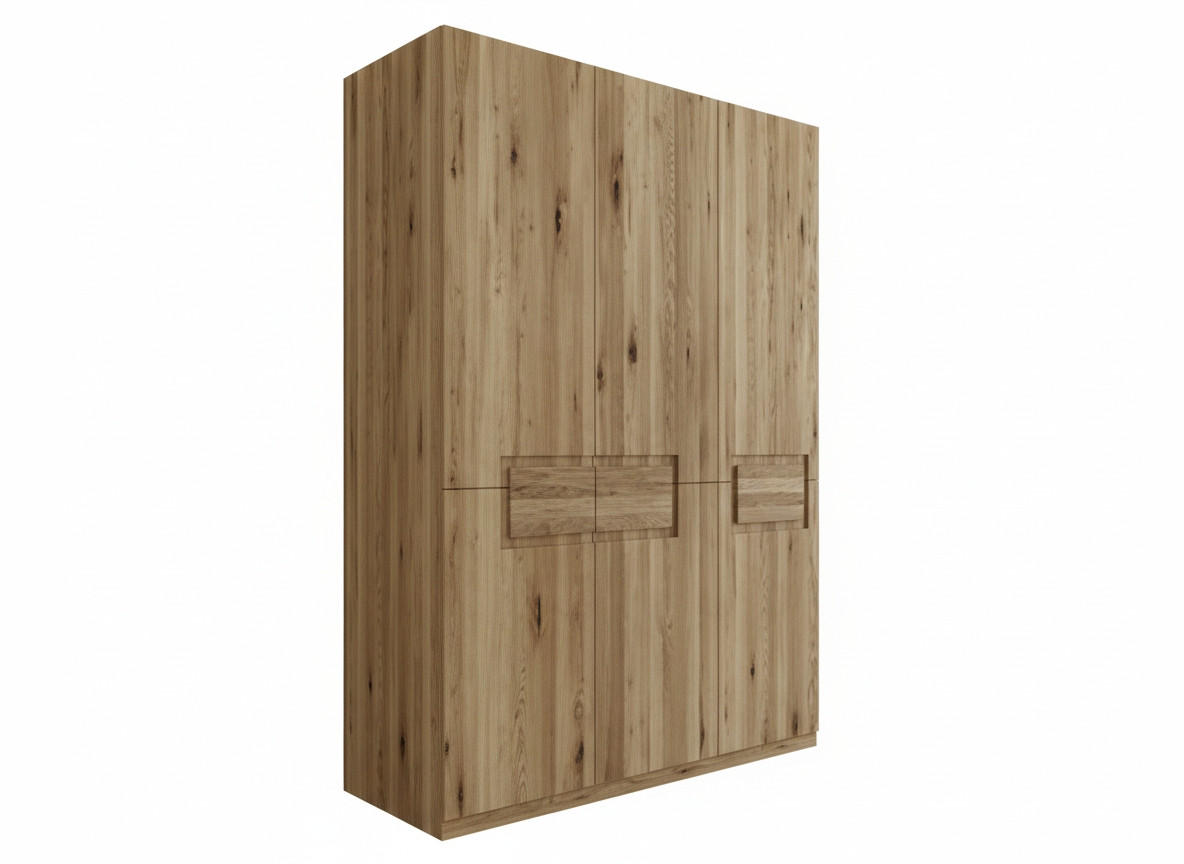 DREHTÜRENSCHRANK 152/223/62 cm,  in Eichefarben, 3-türig  - Eichefarben, MODERN, Holz (152/223/62cm) - MID.YOU