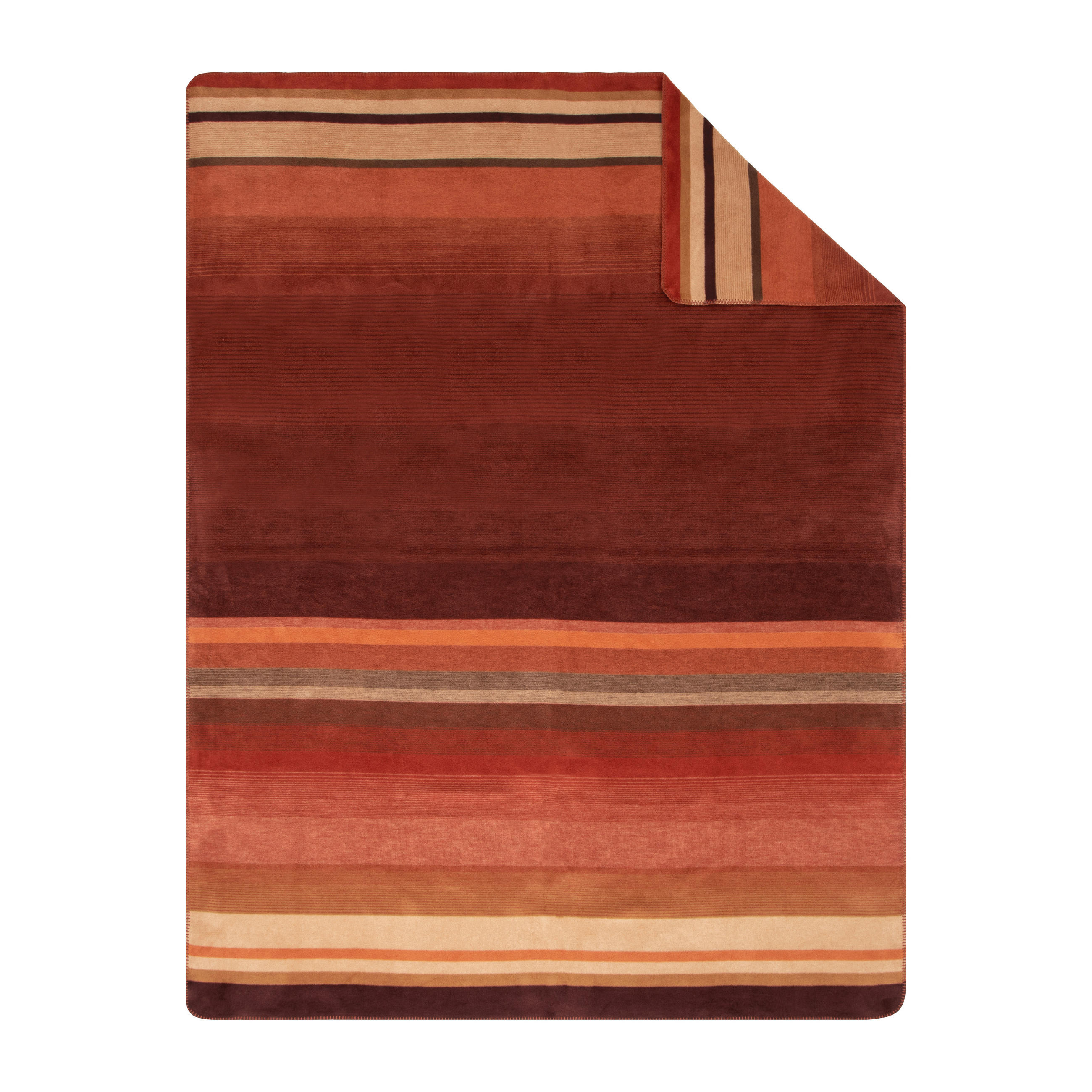 TAKARÓ 150/200 cm  - barna/terrakotta, Basics, textil (150/200cm) - Novel