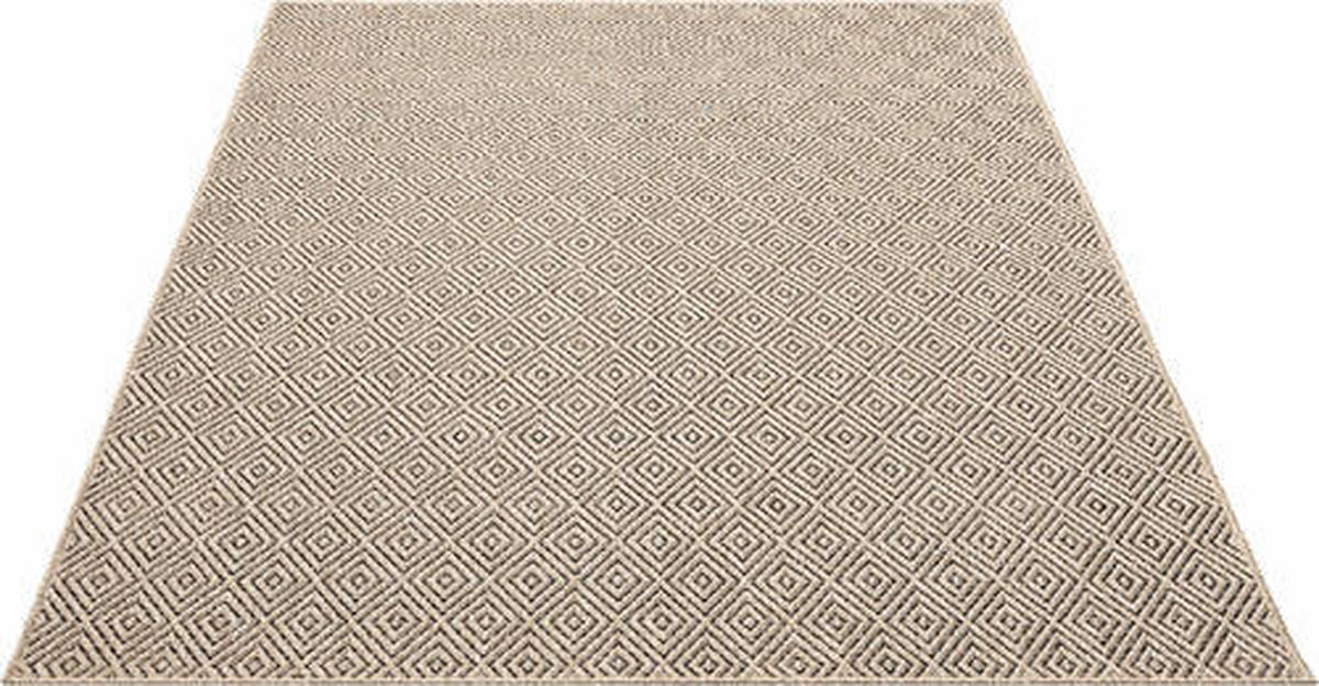OUTDOORTEPPICH 80/150 cm Kenzy Naturfarben  - Naturfarben, KONVENTIONELL, Textil (80/150cm) - Novel