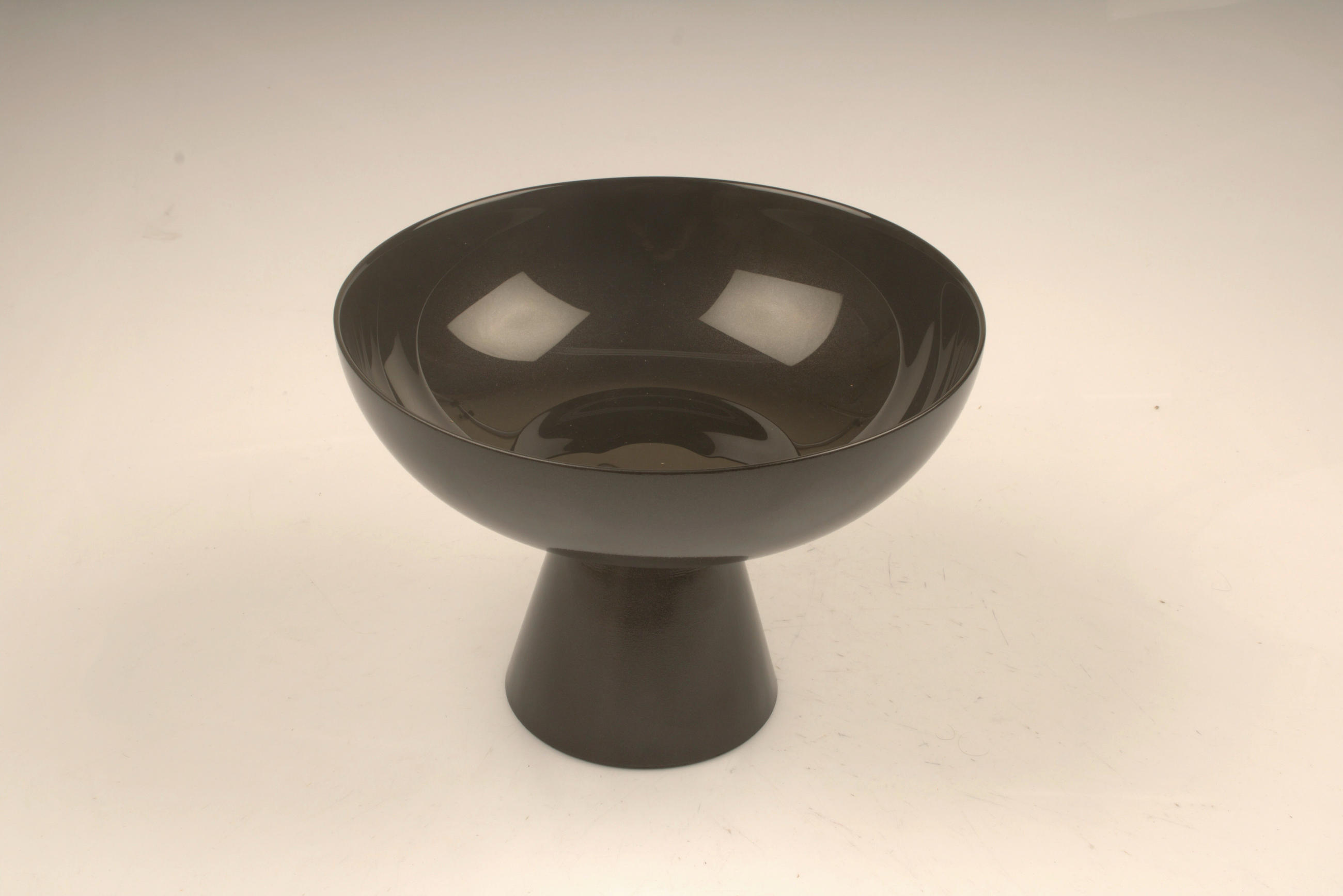 DEKOSCHALE - Schwarz, Design, Glas (24cm) - Ambia Home