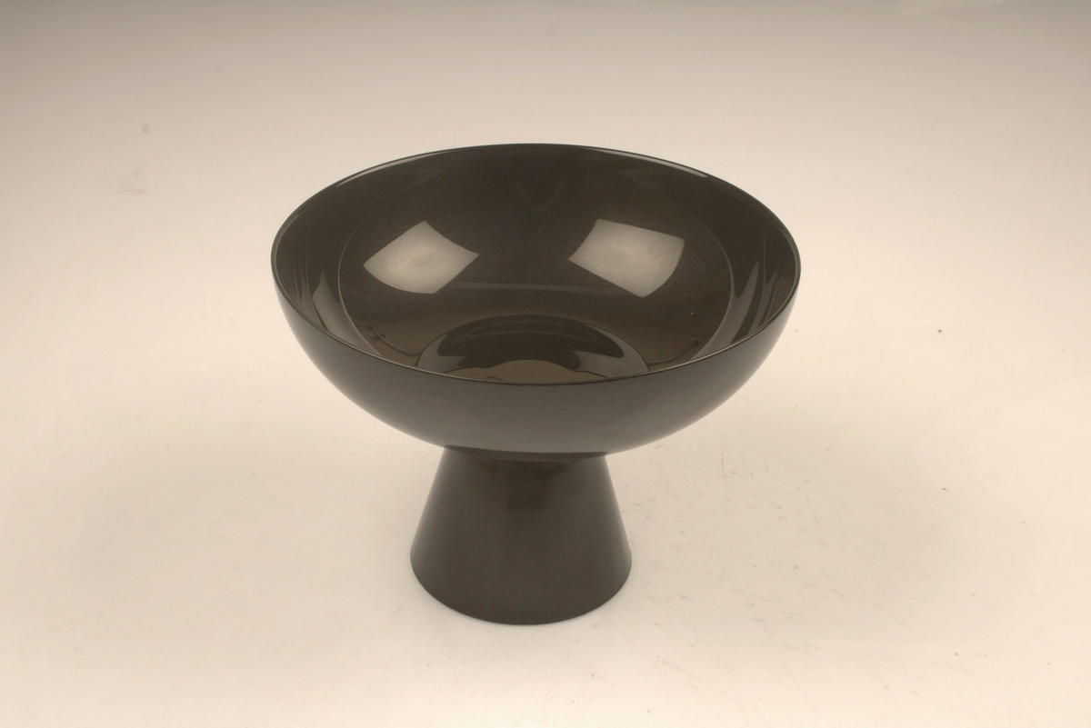 DEKOSCHALE - Schwarz, Design, Glas (24cm) - Ambia Home