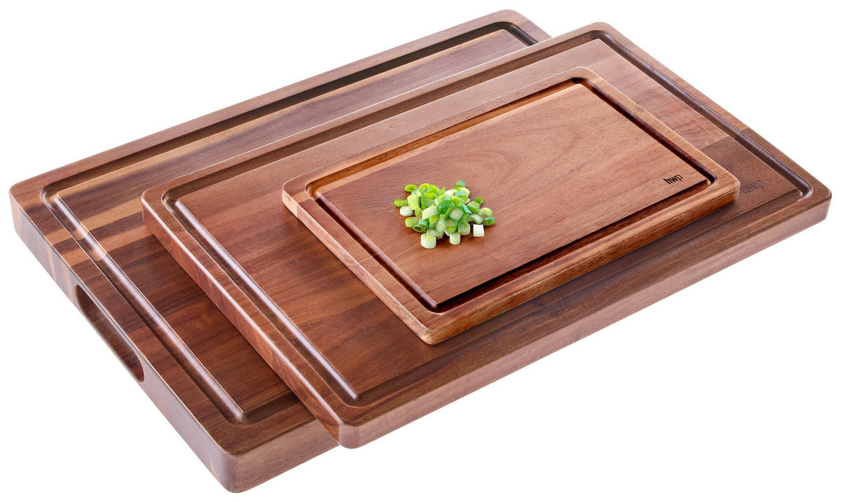 SCHNEIDEBRETT    50/35/4 cm  - Akaziefarben, KONVENTIONELL, Holz (50/35/4cm) - Homeware Profession.