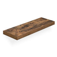 WANDBOARD Braun, Schwarz  - Schwarz/Braun, Trend, Holzwerkstoff (60/3.8/20cm) - Boxxx