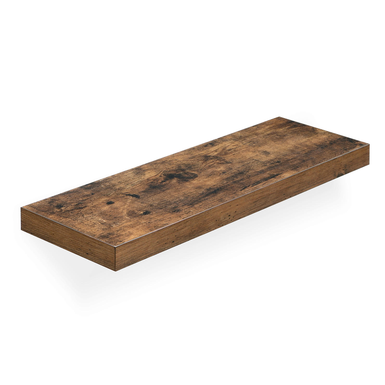 Boxxx Wandboard Vasagle Braun, Schwarz 60x3.8x20 cm