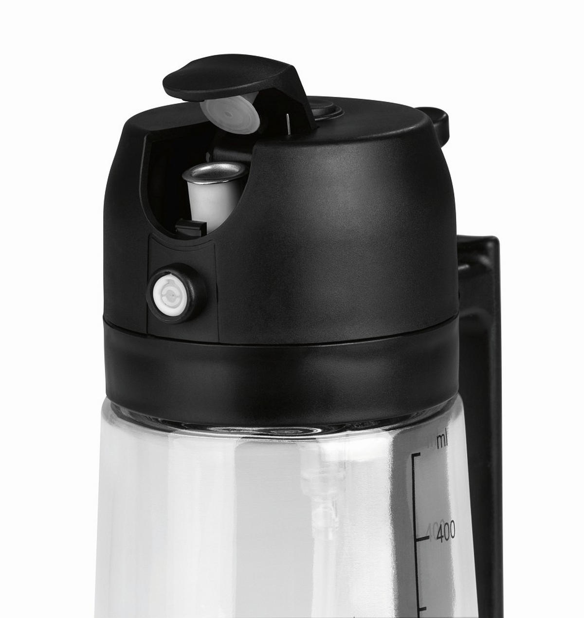 ÖLSPRÜHER - Transparent/Schwarz, Basics, Glas/Kunststoff - GOURMETMAXX
