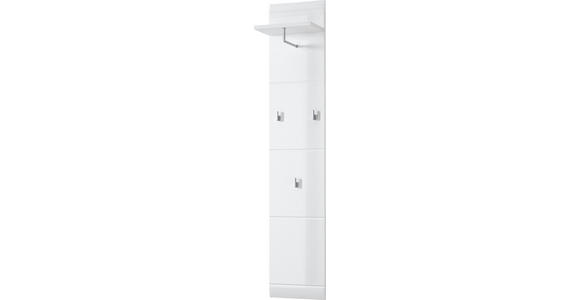 GARDEROBE 3-teilig in 135/200/36 cm - Weiß, Design, Holzwerkstoff (135/200/36cm) - Carryhome