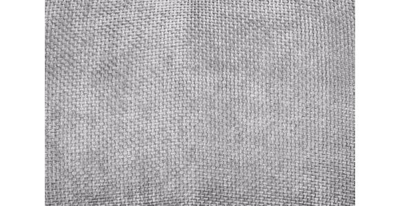 WOHNLANDSCHAFT  in Struktur Hellgrau  - Hellgrau/Schwarz, KONVENTIONELL, Textil/Metall (188/357/253cm) - Carryhome