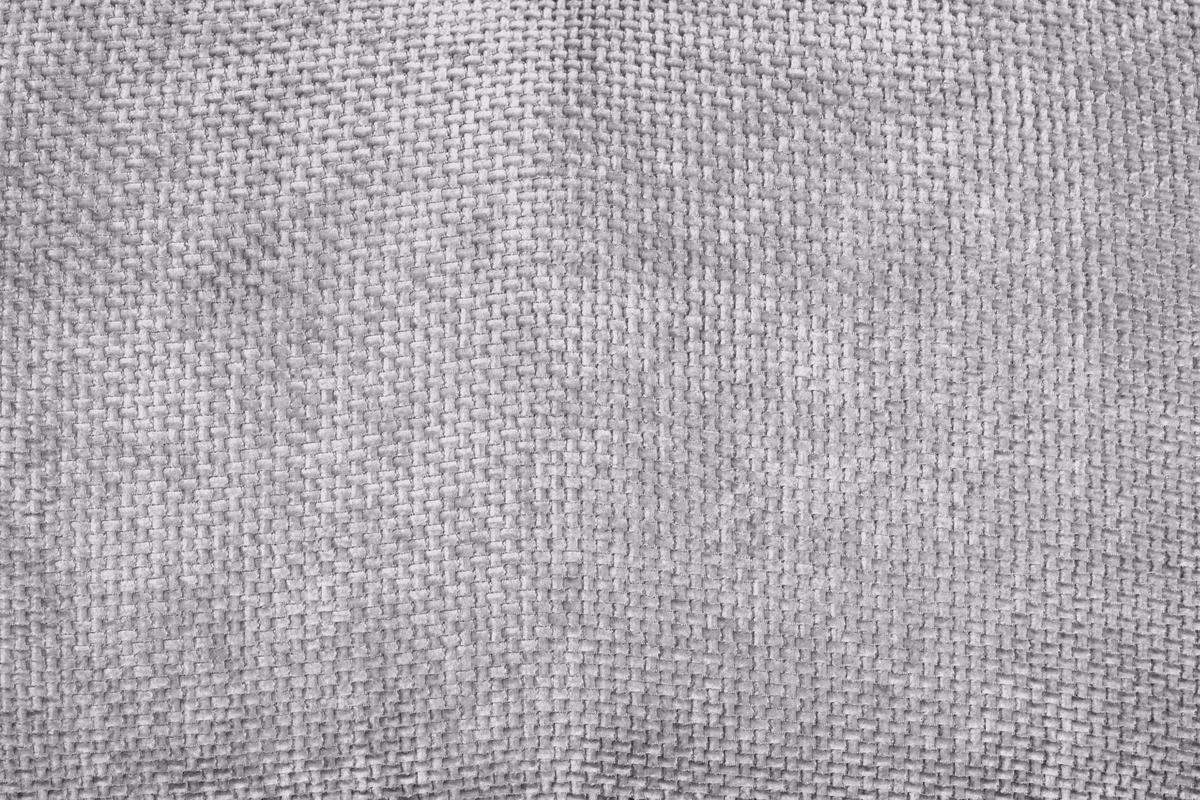 WOHNLANDSCHAFT in Struktur Hellgrau  - Hellgrau/Schwarz, KONVENTIONELL, Textil/Metall (188/357/253cm) - Carryhome