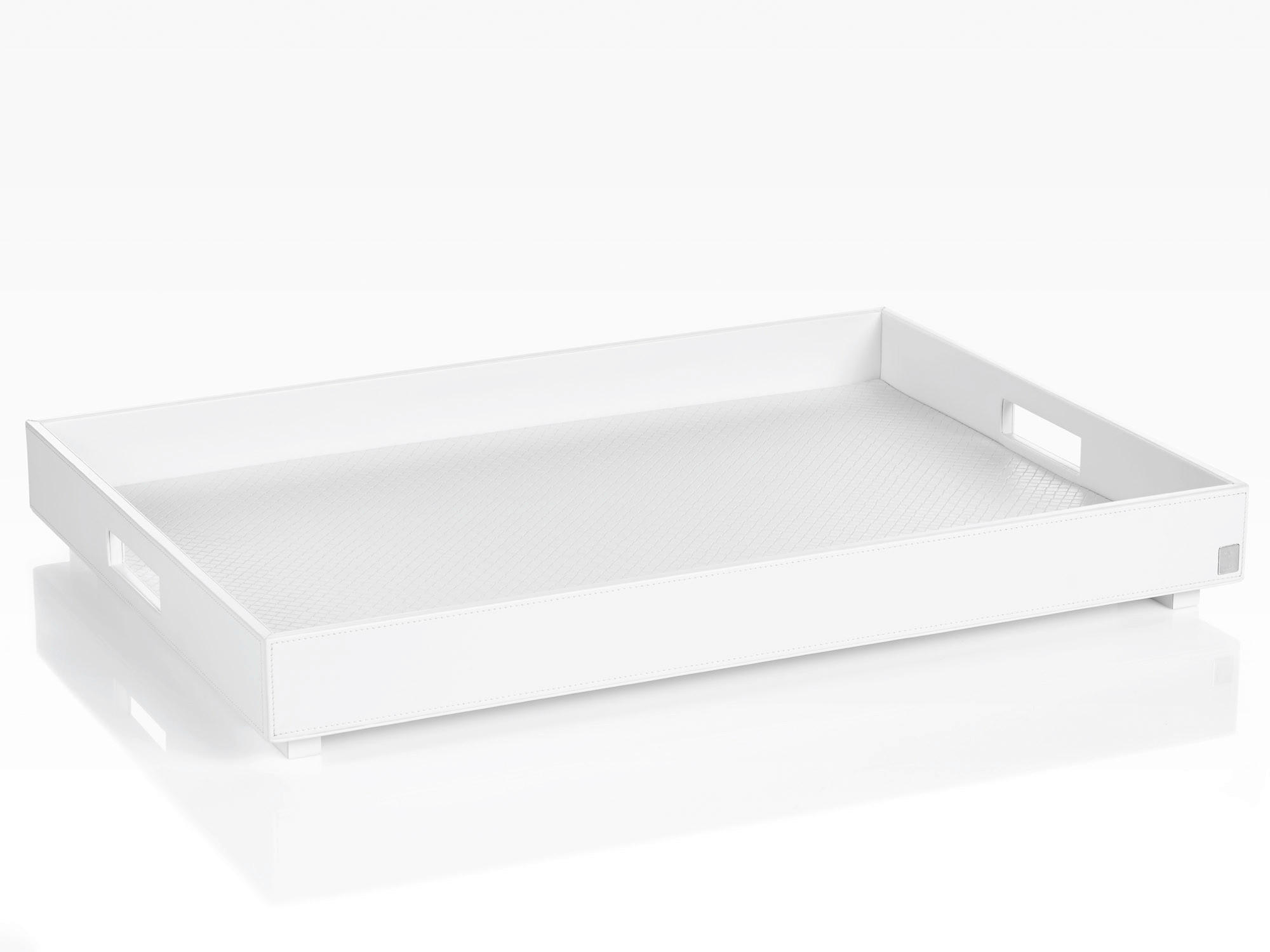 TABLETT Kunststoff  - Weiß, Design, Kunststoff (47/66/6cm) - Joop!