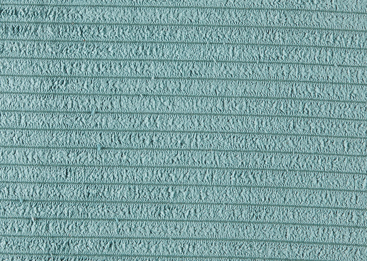 SCHLAFSOFA Cord Türkis  - Türkis/Chromfarben, Modern, Textil/Metall (197/92/88cm) - Novel