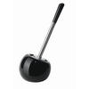 WC SADA - ŠTĚTKA A DRŽÁK - černá, Basics, kov/plast (15.5/37cm) - Sadena