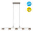 LED-HÄNGELEUCHTE - Braun, KONVENTIONELL, Holz (110/80-150/10cm) LED-HÄNGELEUCHTE - Braun, KONVENTIONELL, Holz (110/80-150/10cm)