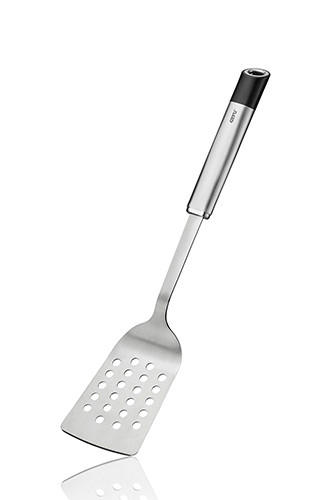 PFANNENWENDER  - Edelstahlfarben/Schwarz, Basics, Kunststoff/Metall (7,5/2,9/36,1cm) - Gefu