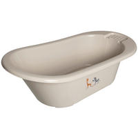 BABYBADEWANNE STEPPE  - Taupe, Basics, Kunststoff (86/44/32cm) - Bebe Jou