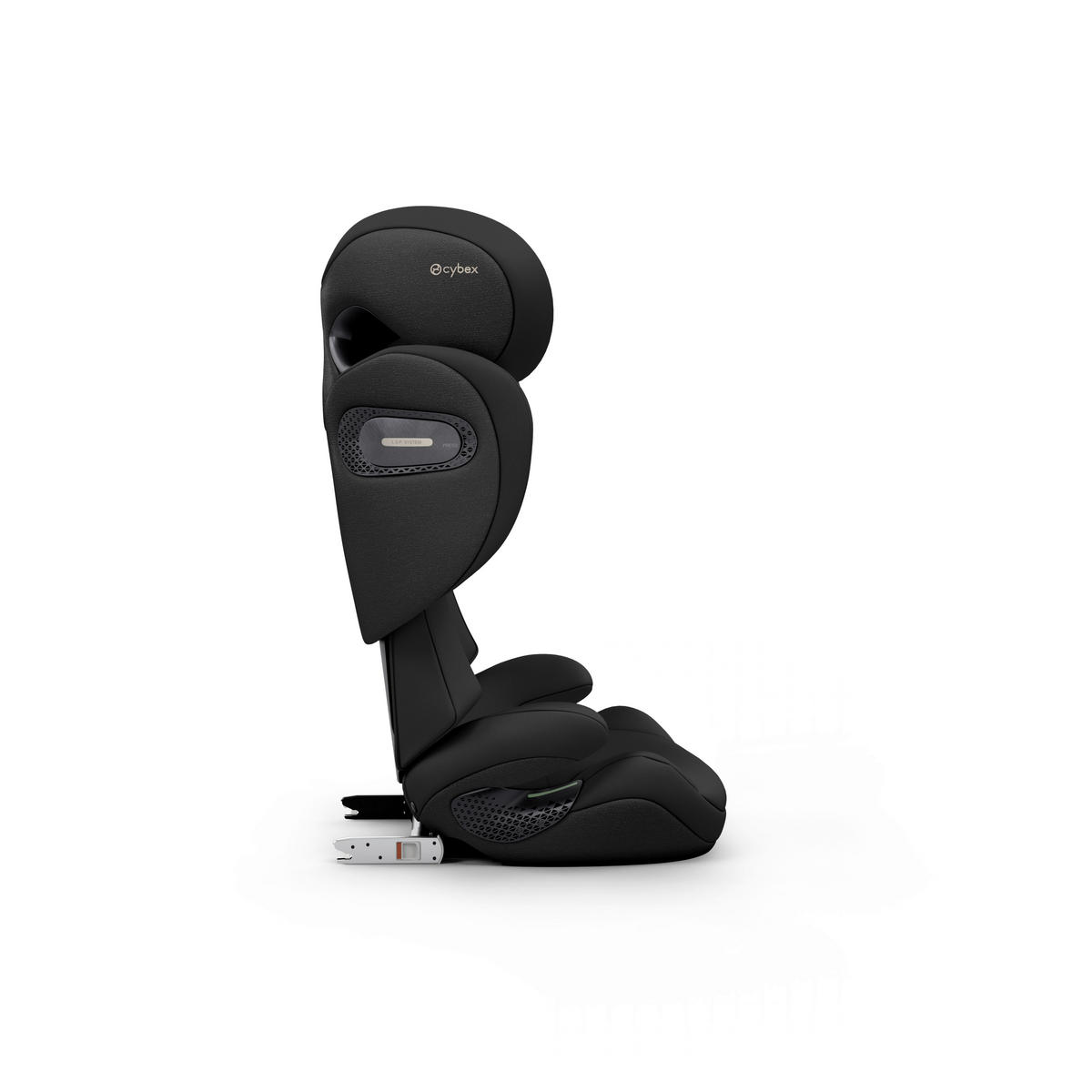 KINDERAUTOSITZ Solution S Sepia Black  - Schwarz, Basics, Kunststoff/Textil (42/49,5/61cm) - cybex PLATINUM