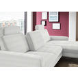 ECKSOFA Creme Cord  - Creme/Schwarz, Design, Textil/Metall (302/178cm) - Carryhome