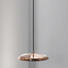 LED-HÄNGELEUCHTE - Kupferfarben, Design, Kunststoff/Metall (25/6cm)