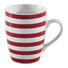 KAFFEEBECHERSET 4-teilig Keramik Porzellan Rot - Rot, Basics, Keramik (0,25l) - Homeware