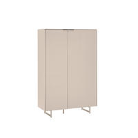 HIGHBOARD Kaschmir  95/134/38 cm  - Kaschmir/Schwarz, Modern, Holzwerkstoff/Metall (95/134/38cm) - Carryhome
