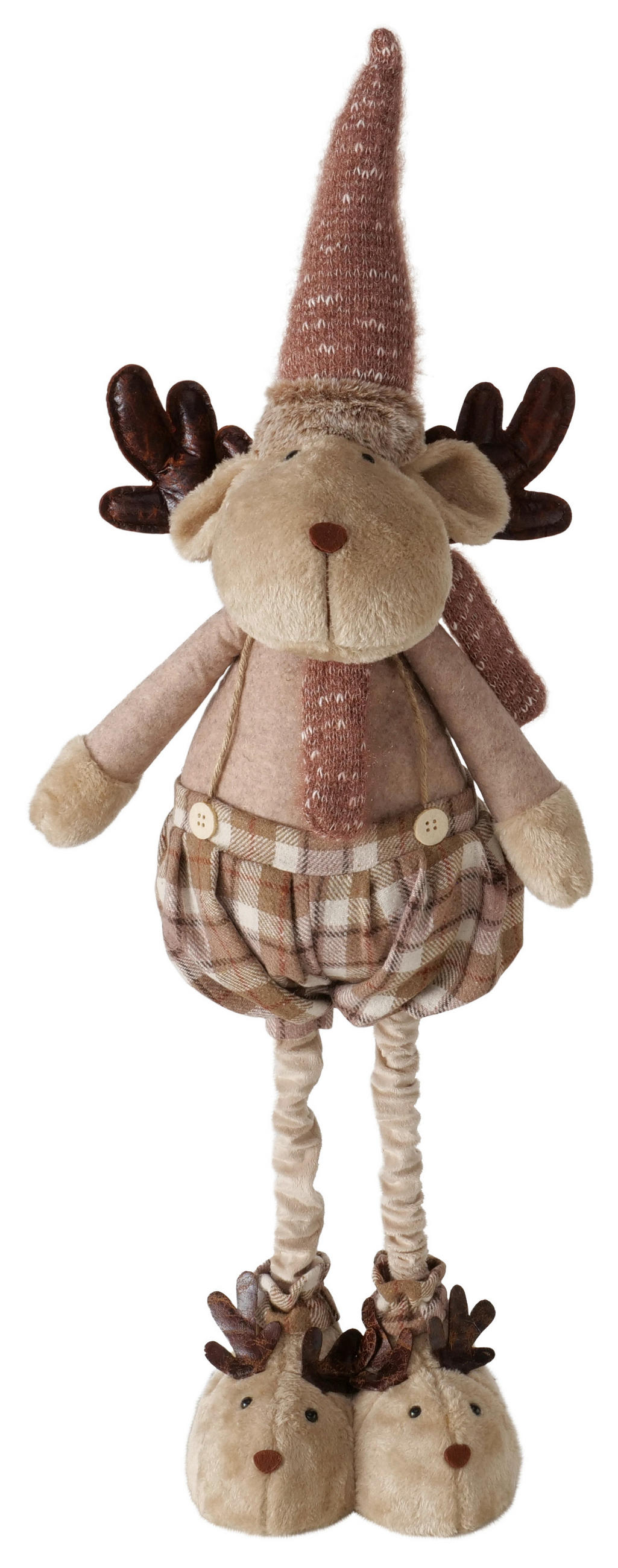 DEKORENTIER - Braun, Lifestyle, Textil/Stein (32/17/112cm)