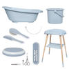 BABYBADESET SENSE EDITION 7-teilig  - Blau/Hellblau, Basics, Kunststoff (79.5/40/46cm) - Bebe Jou