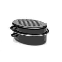 BRÄTER EMAILLE BRÄTER 4.5 L  - Schwarz, Basics, Metall (32cm) - GSW