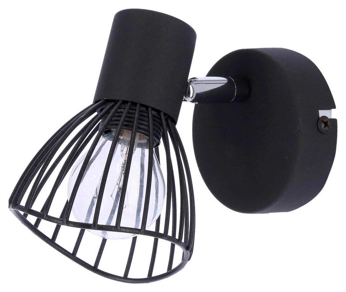 WANDSTRAHLER 8/12/12 cm   - Schwarz, Basics, Metall (8/12/12cm)