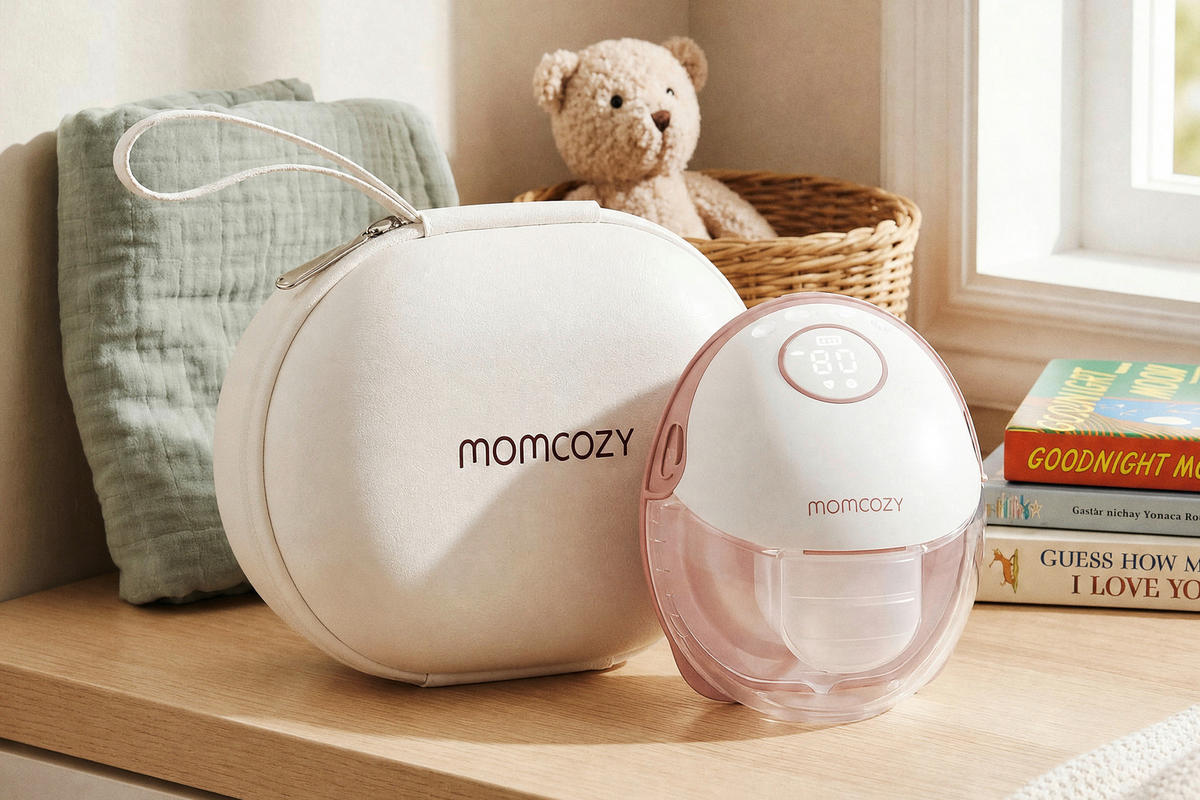 MILCHPUMPE - Basics (15.8/11.8/19.4cm) - Momcozy