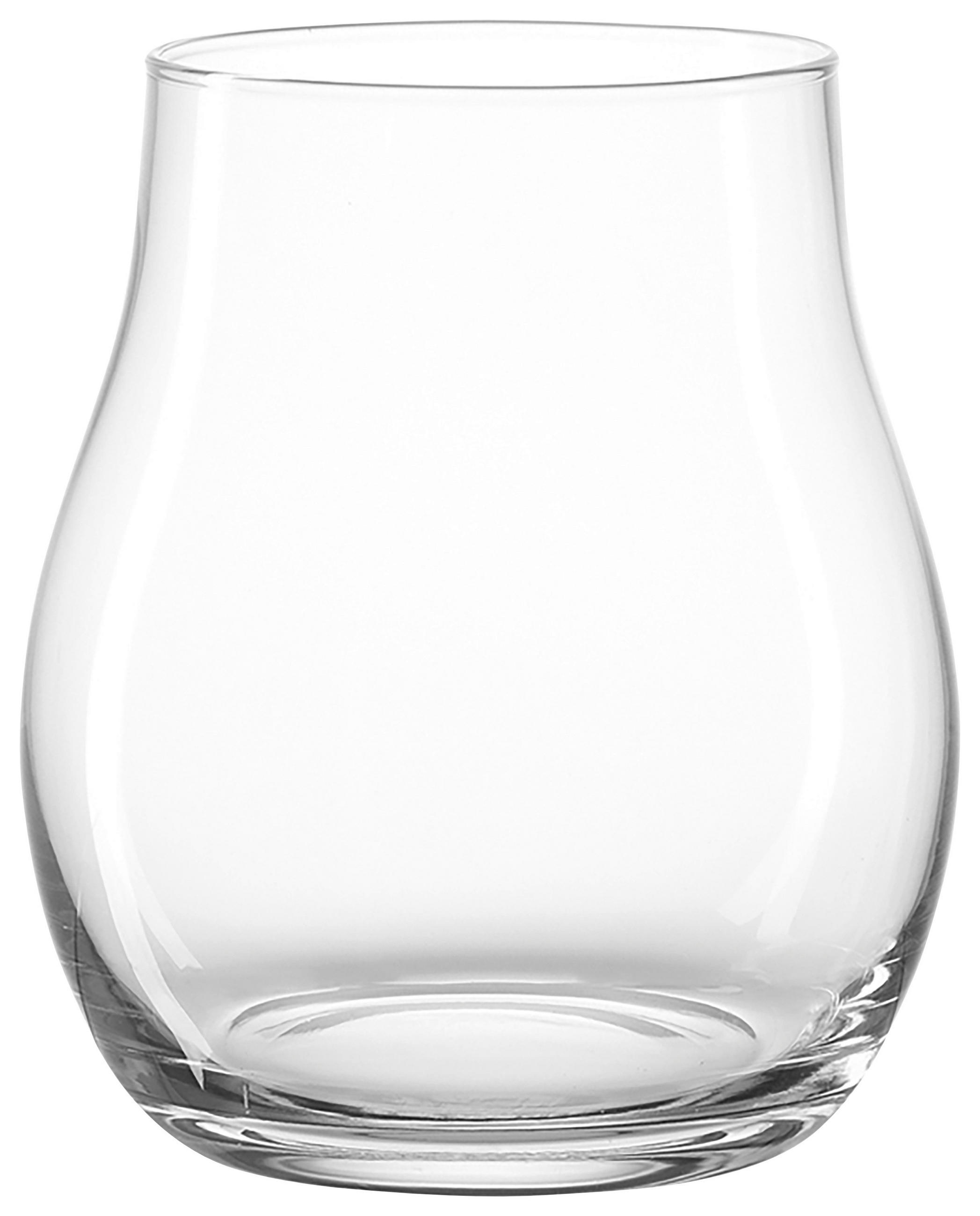 STOJAN NA SVÍČKU  sklo - průhledné, Basics, sklo (18cm) - Leonardo
