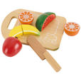 SCHNEIDESET OBST - Gelb/Rot, Basics, Holz (14,5/20cm) - My Baby Lou