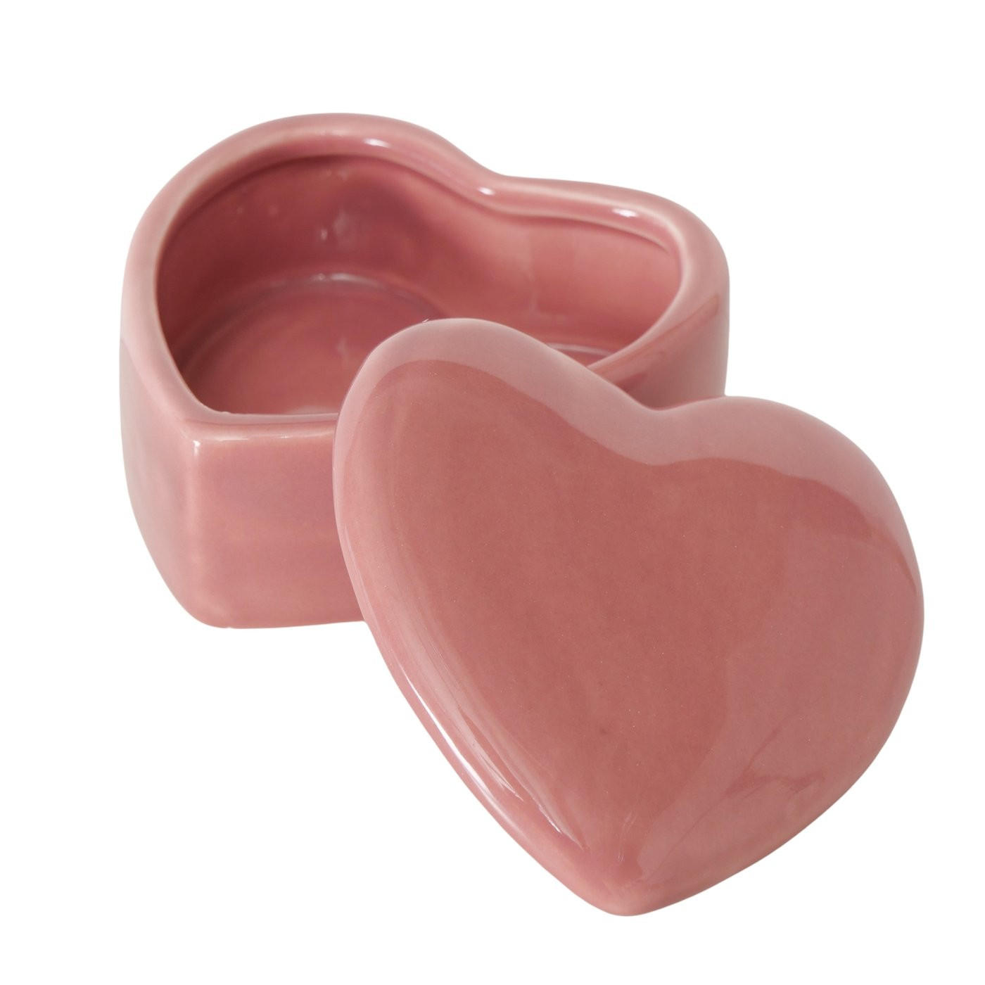 DOSE  - Hellrosa, KONVENTIONELL, Keramik (8/8/4cm)