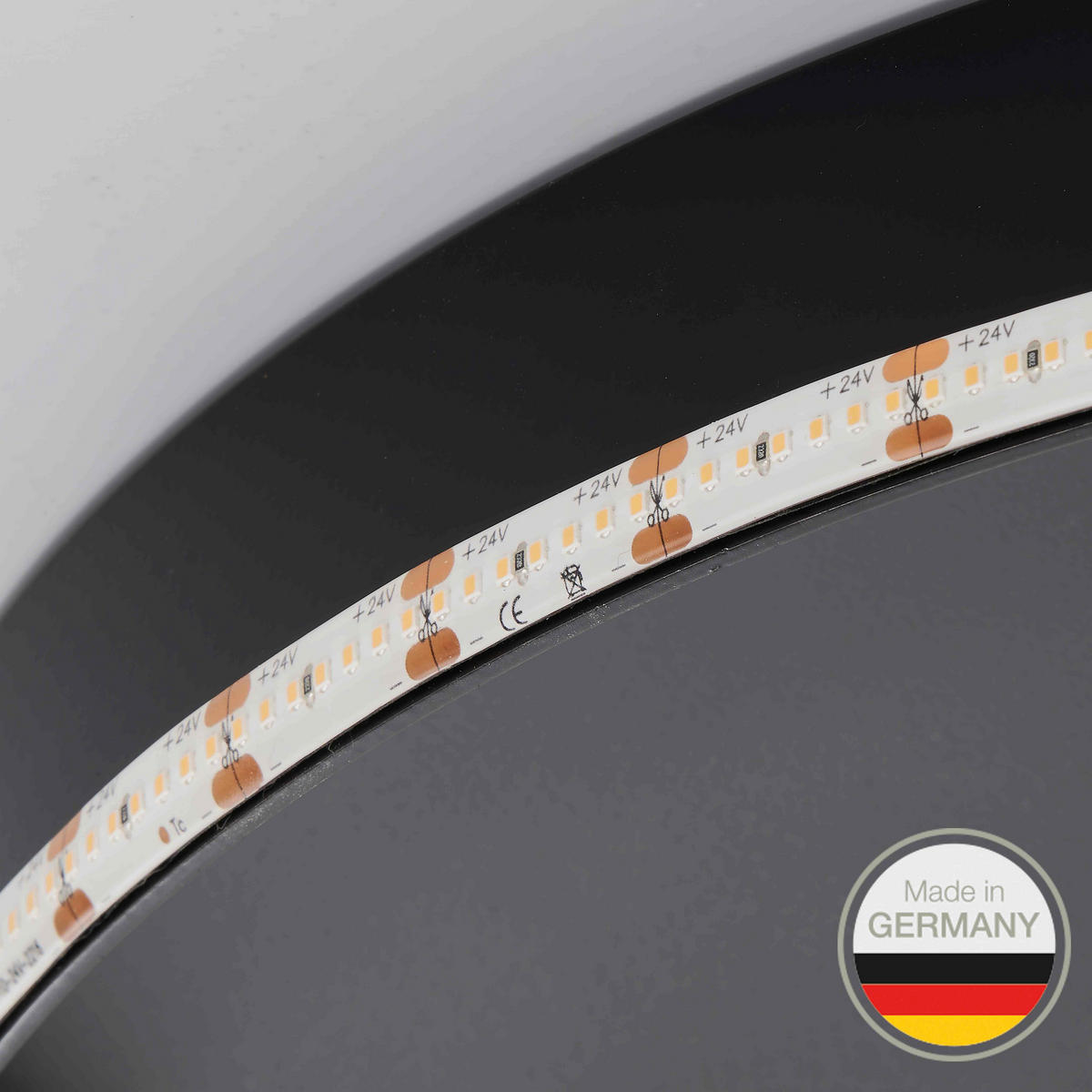 LED-WANDLEUCHTE 25 cm  - Schwarz, KONVENTIONELL, Metall (25cm) - Ambiente