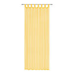 SCHLAUFENVORHANG transparent  - Gelb, Basics, Textil (140/245cm) - Boxxx